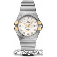 Omega Constellation Brushed Chronometer Watch 158625A