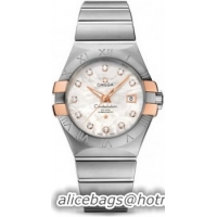 Omega Constellation Brushed Chronometer Watch 158625B