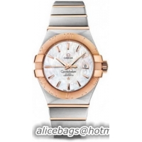 Omega Constellation Brushed Chronometer Watch 158625H