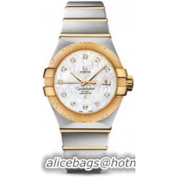 Omega Constellation Brushed Chronometer Watch 158625C