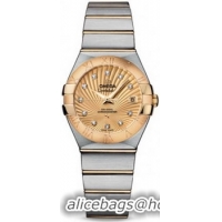 Omega Constellation Brushed Chronometer Watch 158625I