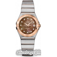 Omega Constellation Brushed Chronometer Watch 158625J