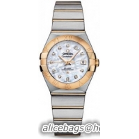 Omega Constellation Brushed Chronometer Watch 158625M