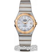 Omega Constellation Brushed Chronometer Watch 158625N