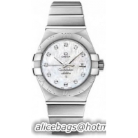 Omega Constellation Brushed Chronometer Watch 158625T