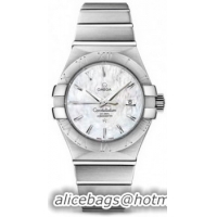 Omega Constellation Brushed Chronometer Watch 158625U