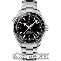 Omega Seamaster Planet Ocean GMT Watch 158603C