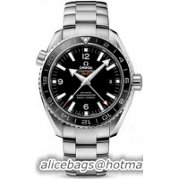 Omega Seamaster Planet Ocean GMT Watch 158603D