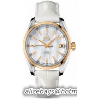 Omega Seamaster Aqua Terra Midsize Chronometer Watch 158594E