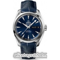 Omega Seamaster Aqua Terra Annual Calendar Watch 158589F