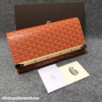 Best Quality Goyard Original Monte-Carlo Clutch Bag 8980 Orange