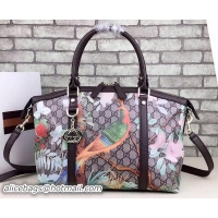 Funny Cheap Gucci Blooms GG Canvas Medium Top Handle Bag 341503 Brown