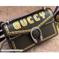 Good Looking Gucci Guccy Dionysus Shoulder Small Bag 400249 Black 2018