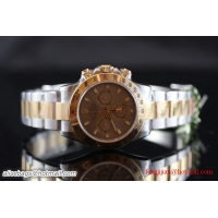 Rolex Certified Two-Tone Steel Gold Cosmograph Daytona Watch 116523-78593