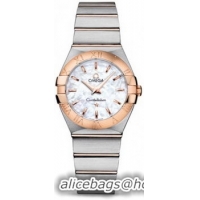 Omega Constellation Brushed Quarz Small Watch 158628AJ