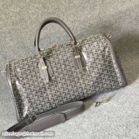 Crafted Expensive Goyard Original Travel Bag 8953 Dark Grey