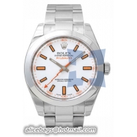 Rolex Milgauss Series Fashionable Mens Automatic Watch 116400W