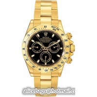 Rolex Oyster Perpetual Cosmograph Daytona Series 18kt Gold Mens Watch 116528-B