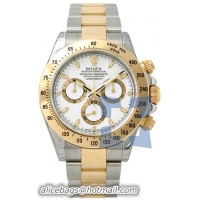 Rolex Daytona Series Stainless Steel and 18k Gold Mens Watch 116523WS