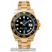 Rolex GMT Master Series II Fashionable Mens Automatic COSC Wristwatch 116718B