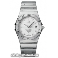 Omega Constellation Chronometer Stainless Steel Mens Automatic COSC Wristwatch 1504.35.00