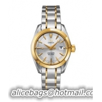 Omega Seamaster Aqua Terra Series Ladies Fashionable Wristwatch-2377.30.00