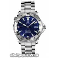 Omega Seamaster Series Mens Stainless Steel Wristwatch-2255.80.00