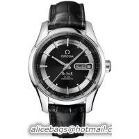 Omega Deville Hour Vision Stainless Steel Mens Automatic Wristwatch 431.33.41.22.03.001