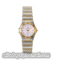 Omega Constellation Series 18kt Yellow Gold Mini Ladies Watch 1262.70.00