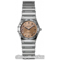 Omega Constellation Copper Dial Fashion Ladies Watch-15671.61