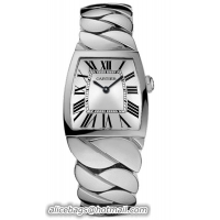 Cartier La Dona Midsize Series Stainless Steel Ladies Wristwatch Model-W660022I