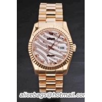 Rolex Datejust 18k R...