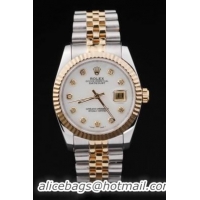 Rolex Datejust Stainless Steel White Surface Watch-RD2382