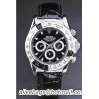 Rolex Daytona Mechanism Black 38mm Women Watch-RD3892