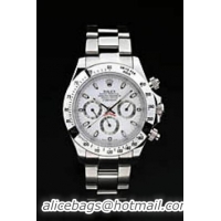 Rolex Daytona Mechanism White Surface 38mm Watch-RD3877