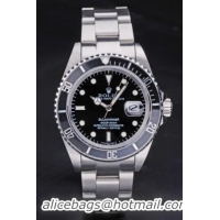 Rolex Submariner Mechanism Black Surface Watch-RS3829