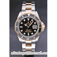 Rolex Submariner Mechanism Black&Golden 38mm Men Watch-RS3747