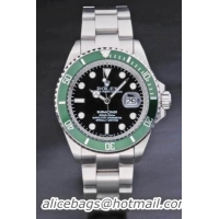 Rolex Submariner Mechanism Black&Green 38mm Men Watch-RS3748