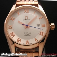 OMEGA DE VILLE Co-AXIAL CHRONOMETER Red Gold on Red Gold Strap OM77027