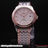 OMEGA DE VILLE Chronometer Red Gold on Steel Strap OM77317