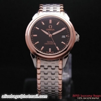 OMEGA DE VILLE Chronometer Red Gold on Steel Strap OM77318