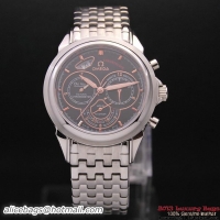 OMEGA DE VILLE CO-AXIAL CHRONOSCOPE Steel on Steel Strap OM77416