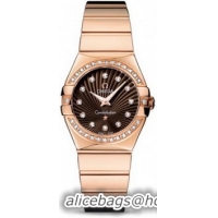 Omega Constellation Polished Quarz Small Watch 158638A