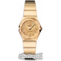 Omega Constellation Polished Quarz Mini Watch 158637H