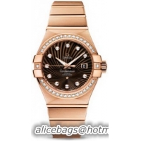 Omega Constellation Brushed Chronometer Watch 158626A