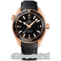 Omega Seamaster Planet Ocean Big Size Ceragold Watch 158599A