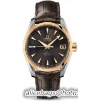 Omega Seamaster Aqua Terra Midsize Chronometer Watch 158594I