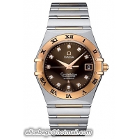 Omega Constellation Chronometer Series Mens Automatic Wristwatch 1301.60.00