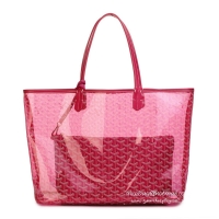 High Quality Bulk Goyard Transparent Tote 0308 Rose Red