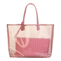 Buy Classic Goyard Transparent Tote 0308 Pink